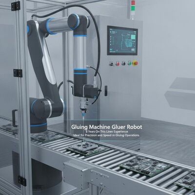 พลอตเตอร์กาว XY CNC Gluer พร้อมเวลาทำงาน 24 ชม. เส้นผ่านศูนย์กลางหัวฉีด 0.3-1 มม. และเอาต์พุตกาว 2-3 กก. / ชม. เพื่อการติดกาวที่แม่นยำ